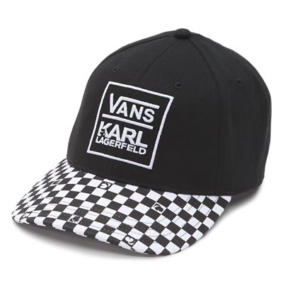 Vans X KarL Lagerfeld Dugout Baseball Hat | Vans