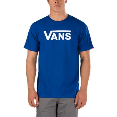 t shirt vans bleu