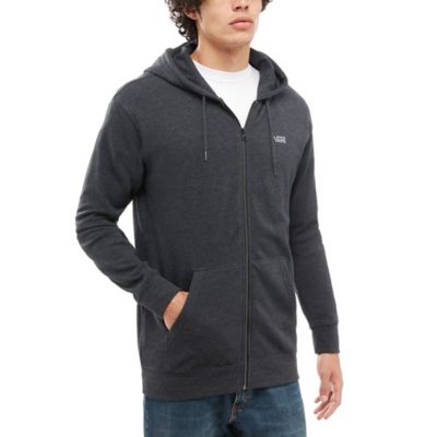vans core basics zip hoodie