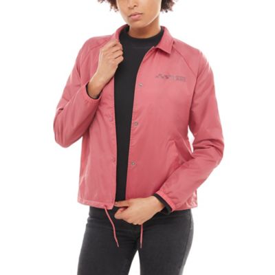 vans jacket pink