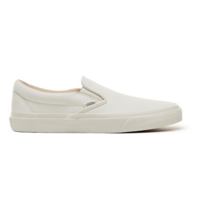 Vansbuck Classic Slip-On Shoes | White 