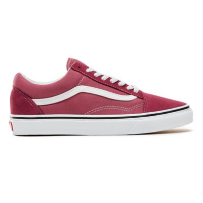 vans shoes in red colour