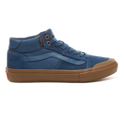 Style 112 Mid Pro Shoes | Blue | Vans
