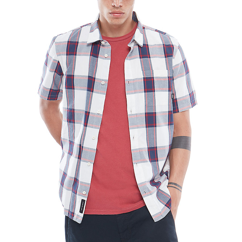VANS Chemise Mayfield (marshmallow) Homme Blanc, Taille L