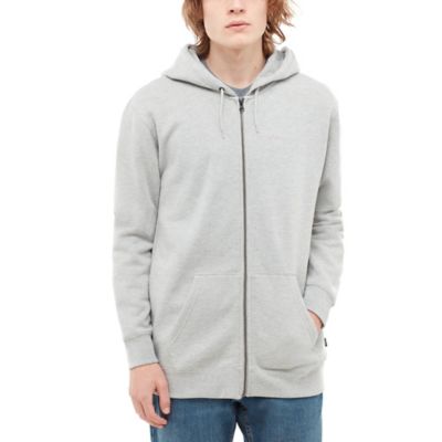 vans grey zip hoodie