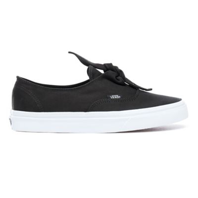 Canvas Authentic Knotted Shoes | Black 