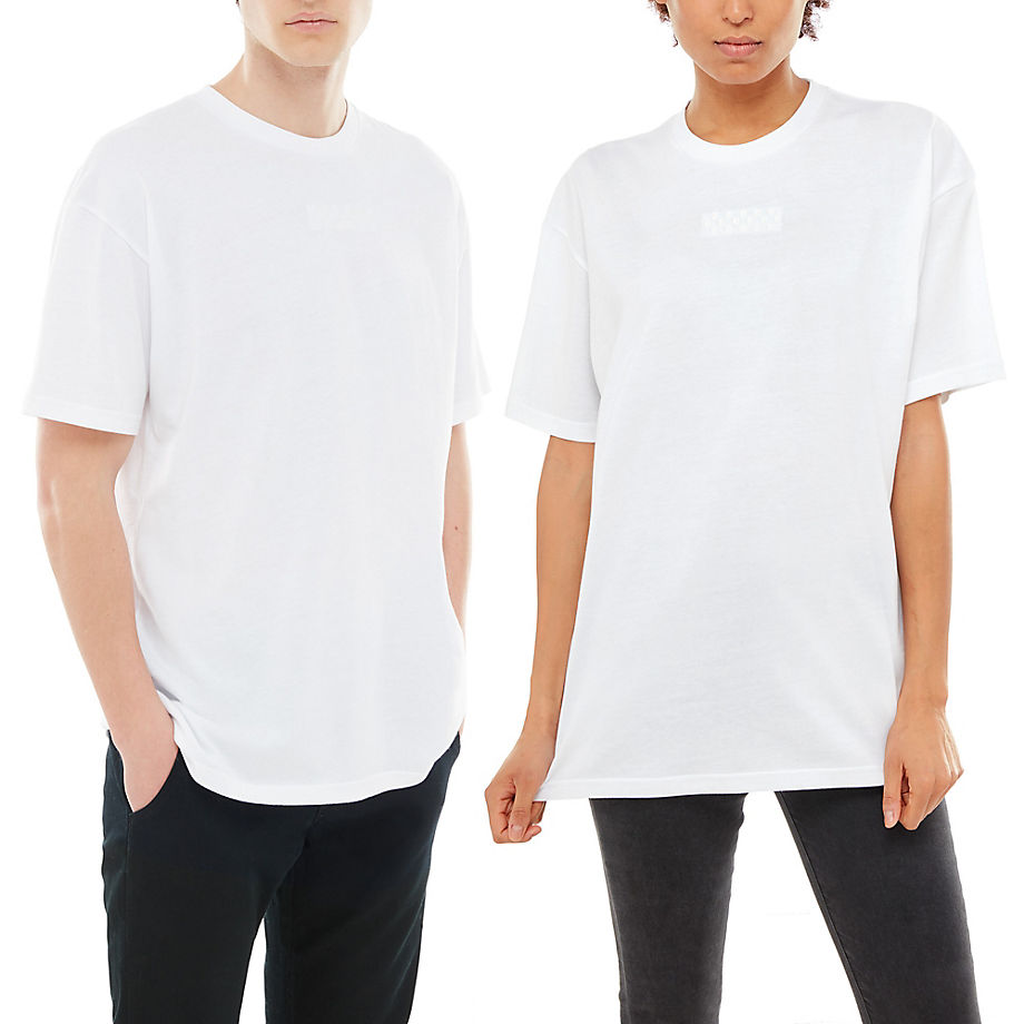 VANS T-shirt Color Theory (unisex) (blanc) Femme Blanc, Taille L