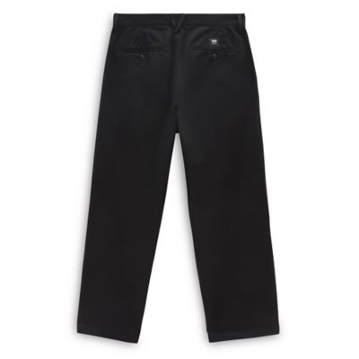 Authentic Chino Baggy Trousers | Black | Vans