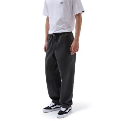 Range Loose Tapered Salt Wash Trousers | Grey | Vans