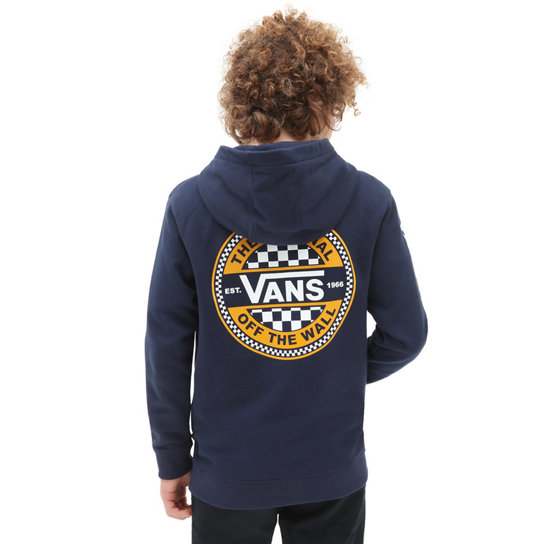 Boys Circled Checker Pullover Hoodie (8-14 years) | Vans