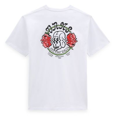 Vans shirt 2024 with roses