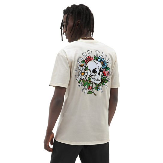 Floral Skull T-Shirt | Vans