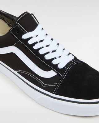 Chaussures Old Skool Pour les pieds larges Noir Vans