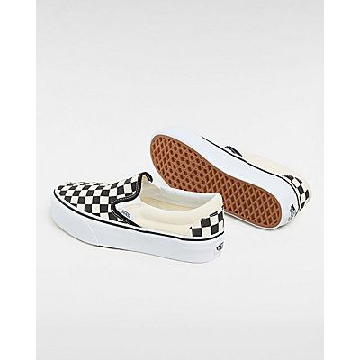 Checkerboard Classic Slip-On Plateauschuhe