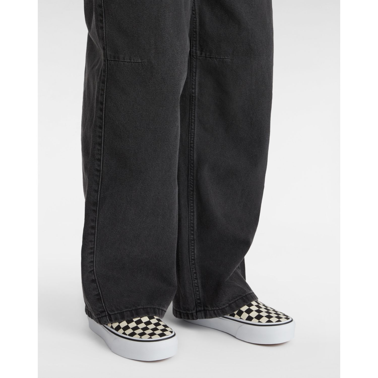 Vans checkerboard slip hot sale on women