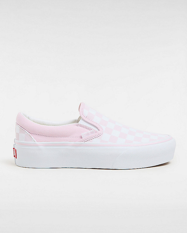Checkerboard Classic Slip-On Plateauschuhe 1