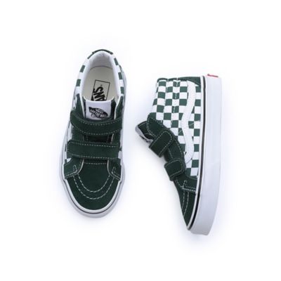 Chequered best sale vans kids