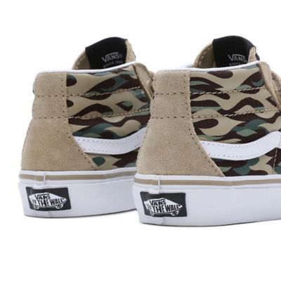 Khaki vans kids online