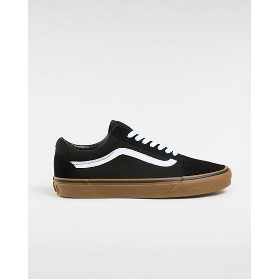 Gumsole Old Skool Shoes | Black | Vans
