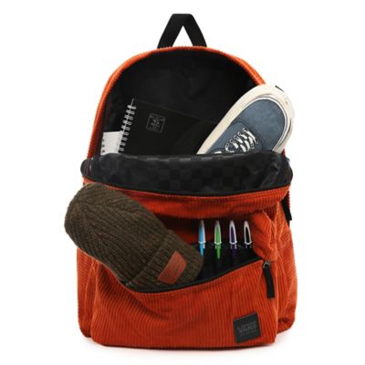 Corduroy backpack outlet vans