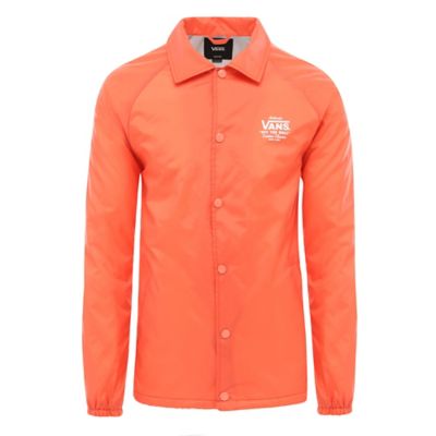 orange vans windbreaker