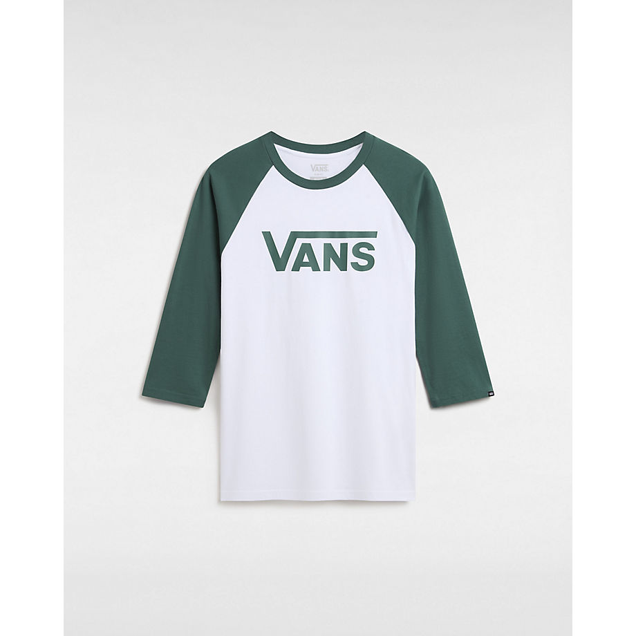 Vans Classic Raglan T-shirt (white-bistro Green) Herren Grün