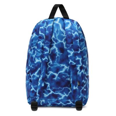 Vans old deals skool backpack blue