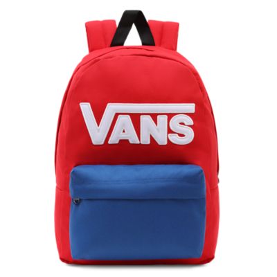 bedstemor Surichinmoi Kriger New Skool Backpack Boys | Blue, Red | Vans