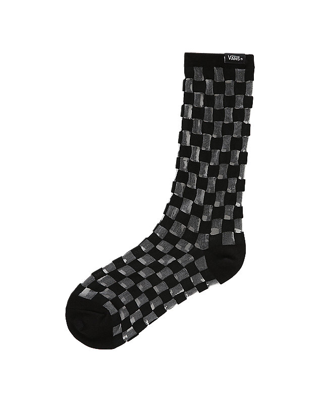 Sheer Check Socks (1 Pair) 1