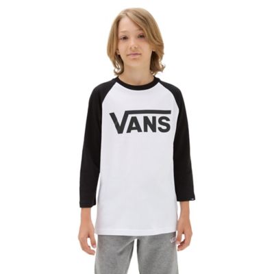 Kids Vans Classic Raglan T-Shirt (8-14+ years) | White | Vans