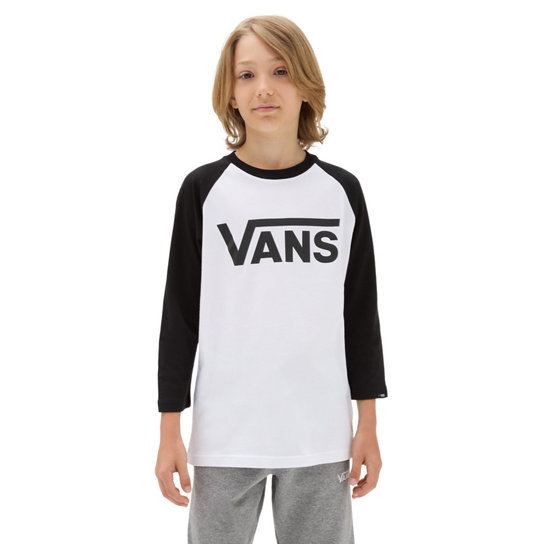 T-shirt raglã Vans Classic para criança (8-14 anos) | Vans