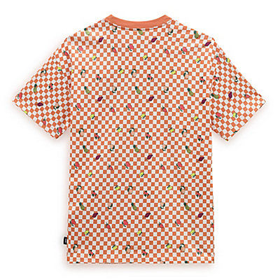 T-shirt Fruit Checkerboard Oversized