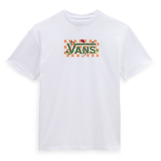 Fruit Checkerboard Box Logo Oversized-T-Shirt | Vans
