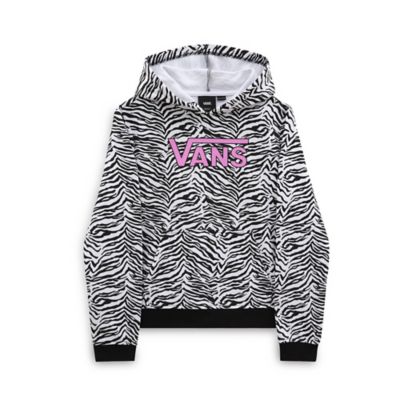 Girls Zebra Dazes Pullover Hoodie (8-14 years) | Vans