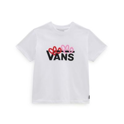 Girls Valentines Logo Boxy T-Shirt (8-14 years) | Vans