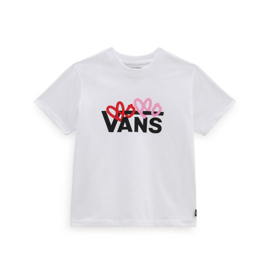 Camiseta de corte cuadrado Valentines Logo de niñas (8-14 años) | Vans