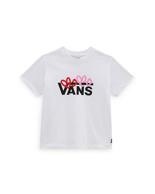 Girls Valentines Logo Boxy T-Shirt (8-14 years) | Vans