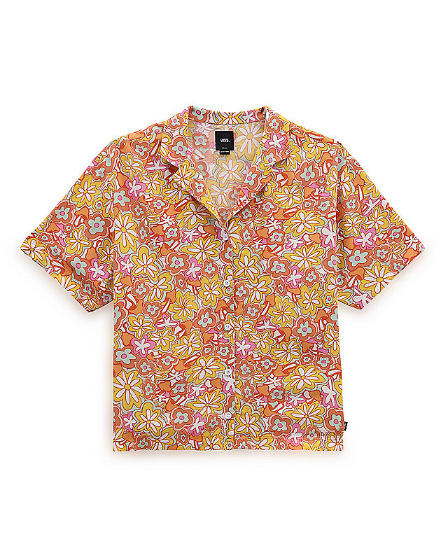 Resort Floral Geweven Overhemd 1