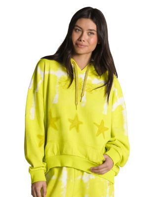 Yellow store vans hoodie