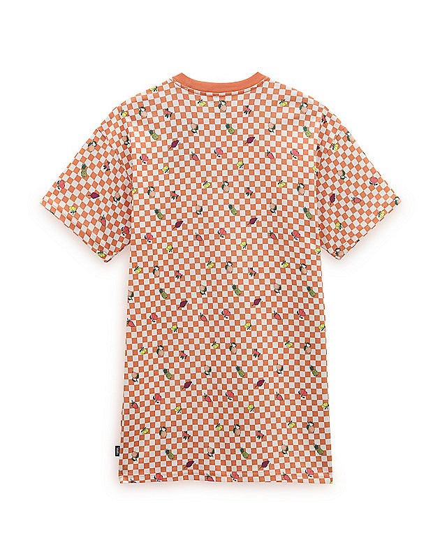 Center Vee Print T-Shirt Dress 2