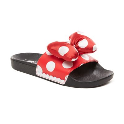 Vans hot sale minnie slides