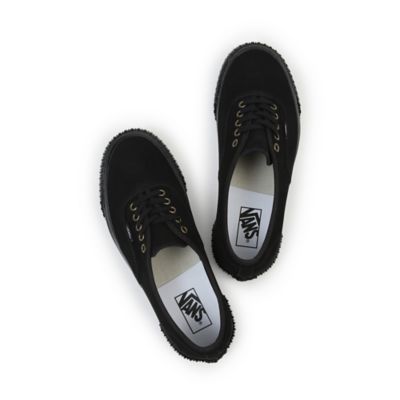 Vans authentic clearance black and gold