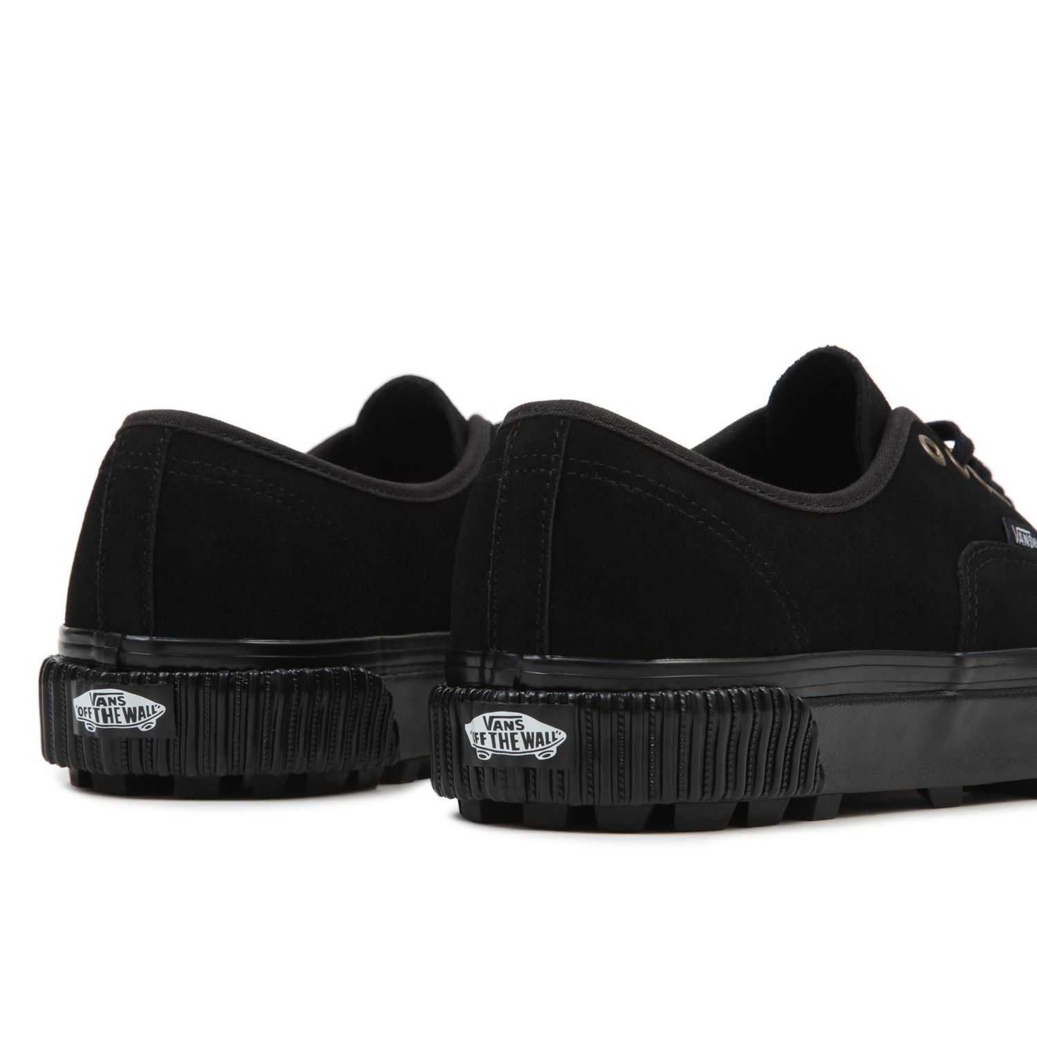 Vans authentic outlet california black suede