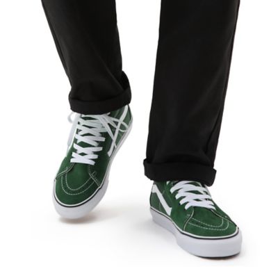 Vans sk8 deals hi kids Green