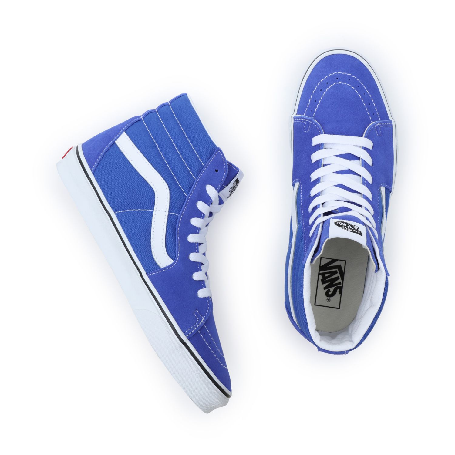 High top 2025 royal blue vans