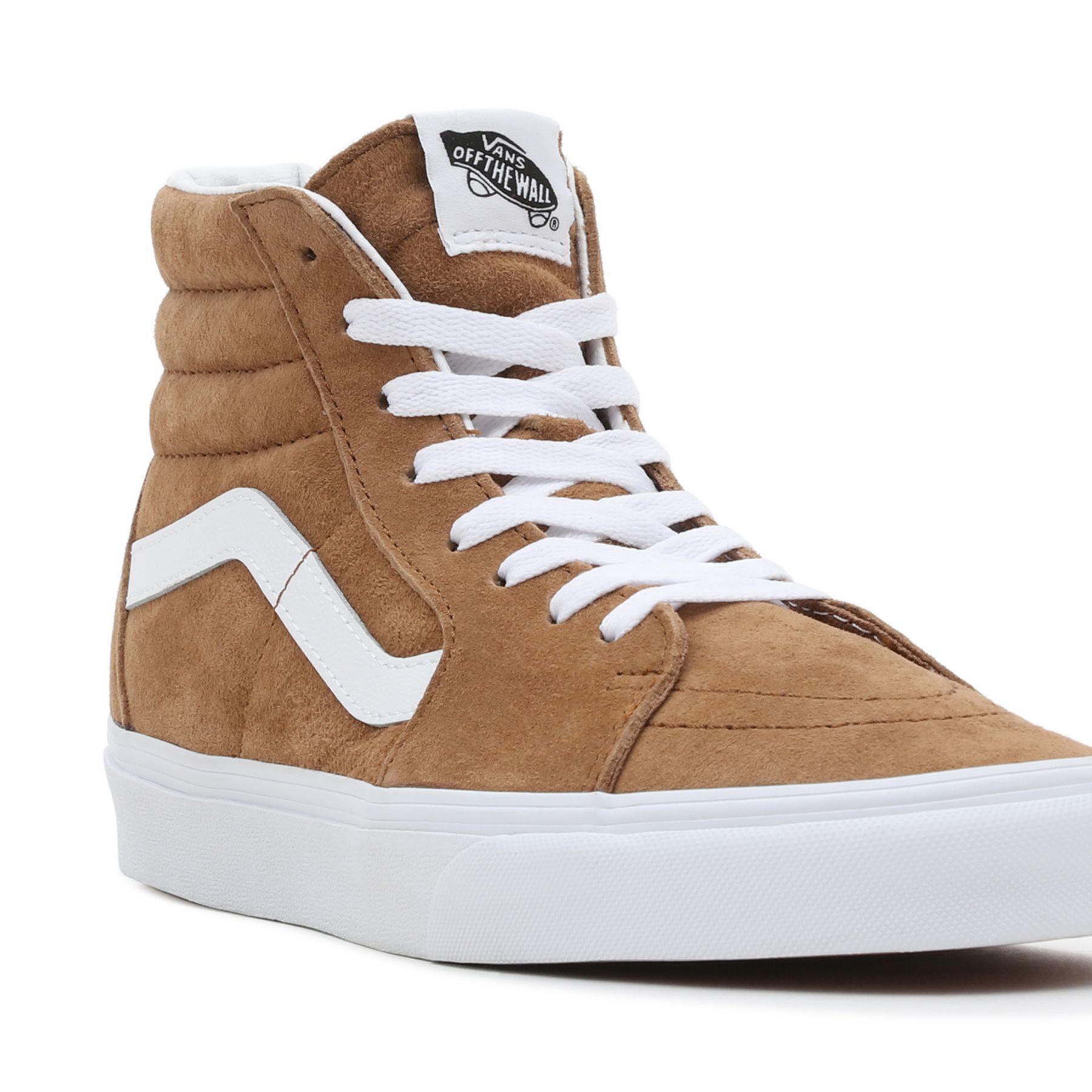 Pig suede vans sk8 hi brown sale