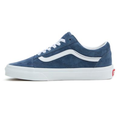 Vans blue hot sale gray