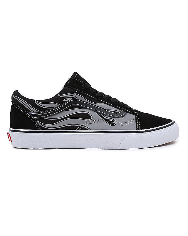 Reflective Flame Old Skool Shoes 4
