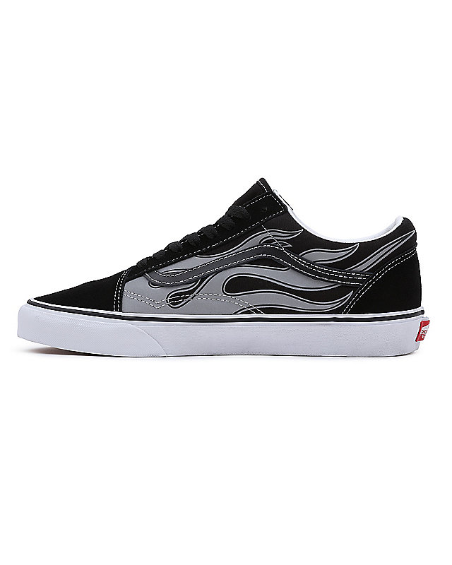 Reflective Flame Old Skool Shoes 5