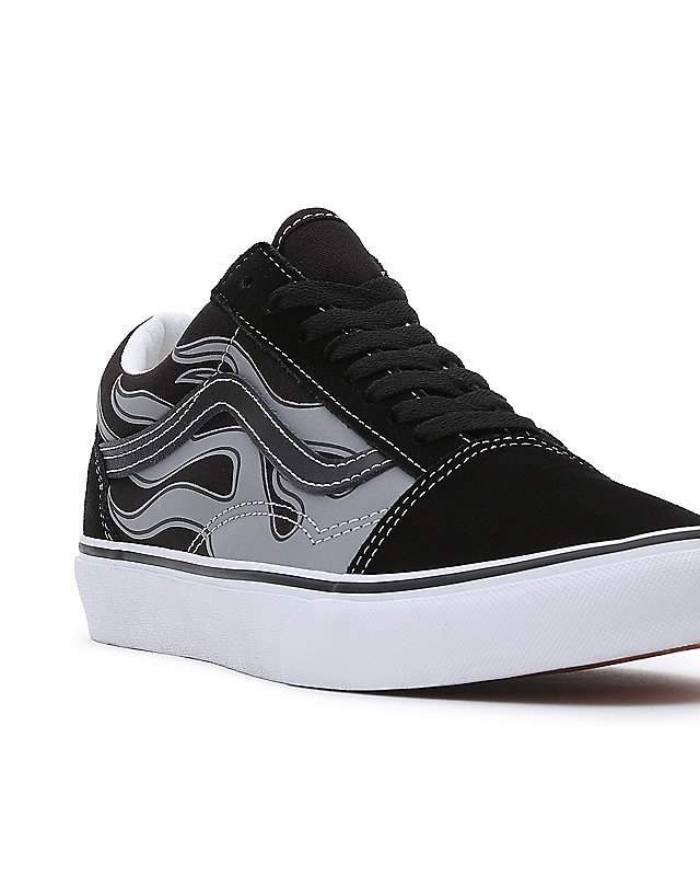 Reflective Flame Old Skool Shoes 8
